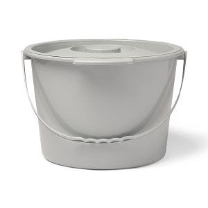 Commode Buckets with Lid and Handle