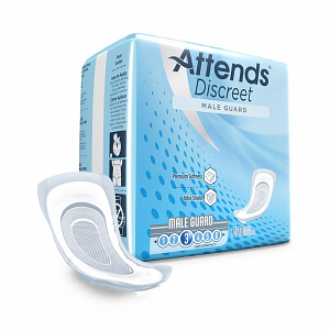Attends Discreet Disposable Adult Male Bladder Control Pads