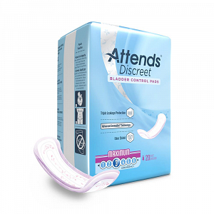 Attends Discreet Adult Female Bladder Control Pads