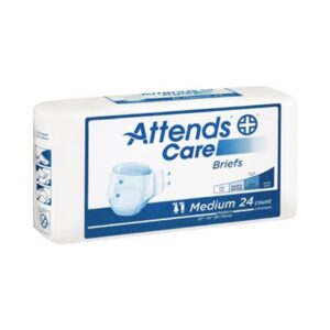 Attends Care Moderate Absorbency Adult Unisex Incontinence Briefs